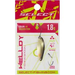 Блесна Select Welldy 1.8g 31mm 05 Golden Fish Фото 1