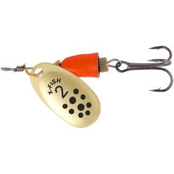 Блесна X-Fish Wolf 5g 2 Gold fire red Фото