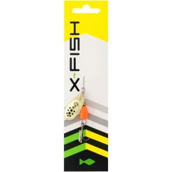 Блесна X-Fish Wolf 5g 2 Gold fire red Фото 1