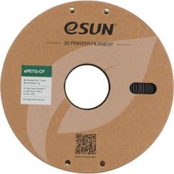 Пластик для 3D-принтера eSUN ePETG-CF 1,75mm 1kg BLACK Фото 1