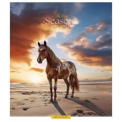 Тетрадь Школярик Four seasons 36 листов клетка Фото 2