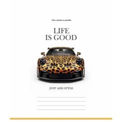 Тетрадь Школярик Life is good 60 аркушів клітинка Фото 4