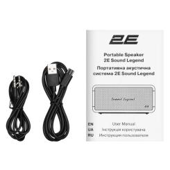 Акустическая система 2E SoundLegend Mini PowerBank IPX6 Black Фото 9