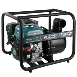 Мотопомпа Konner&Sohnen KS 80CW 1000л/мин, 7.0л.с, 28кг Фото