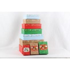 Подарочная коробка Buromax 10 шт 1в1 тиснення фольгою Фото
