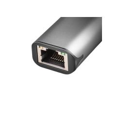 Переходник AXAGON USB-C to RJ45 Ethernet 2500Mbps gray Фото 1