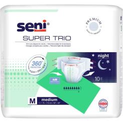 Подгузники для взрослых Seni Super Trio Medium 75-110 см 10 шт Фото