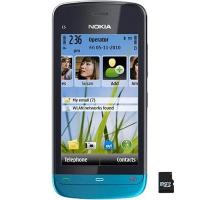Мобильный телефон Nokia C5-03 Petrol Blue Фото
