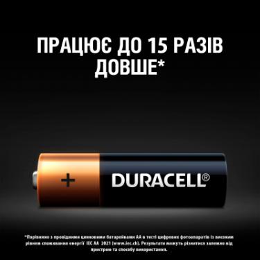 Батарейка Duracell AA лужні 2 шт. в упаковці Фото 3