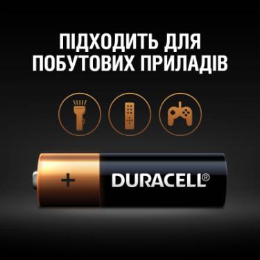 Батарейка Duracell AA лужні 2 шт. в упаковці Фото 4