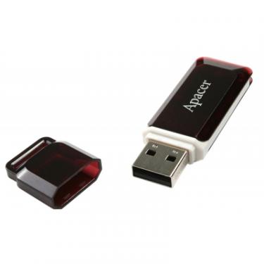 USB флеш накопитель Apacer Handy Steno AH321 black-red Фото 4