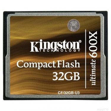 Карта памяти Kingston 32Gb Compact Flash 600x Фото