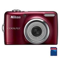 Цифровой фотоаппарат Nikon Coolpix L23 red Фото
