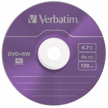 Диск DVD Verbatim 4.7Gb 4x SlimCase 5шт Color Фото 2