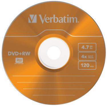 Диск DVD Verbatim 4.7Gb 4x SlimCase 5шт Color Фото 4