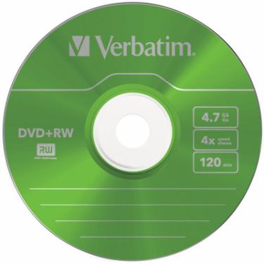Диск DVD Verbatim 4.7Gb 4x SlimCase 5шт Color Фото 5