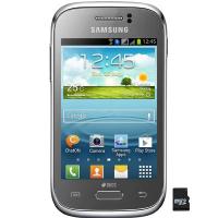 Мобильный телефон Samsung GT-S6312 (Galaxy Young) Metallic Silver Фото
