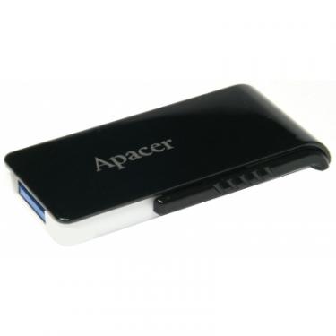 USB флеш накопитель Apacer 16GB AH350 Black RP USB3.0 Фото 2