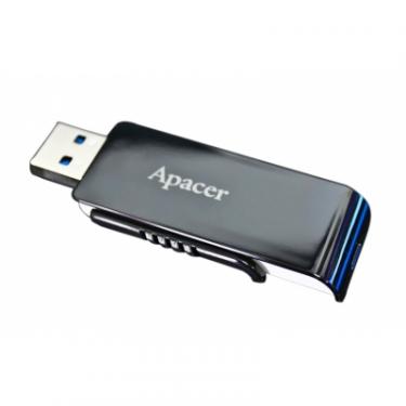 USB флеш накопитель Apacer 16GB AH350 Black RP USB3.0 Фото 8