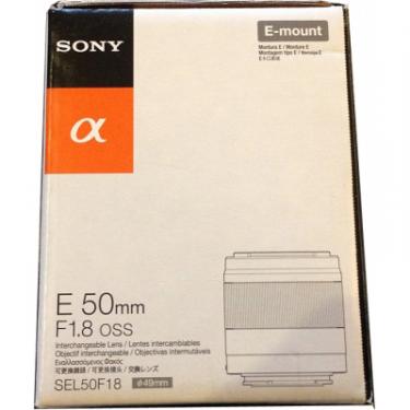 Объектив Sony 50mm f/1.8 Black for NEX Фото 5