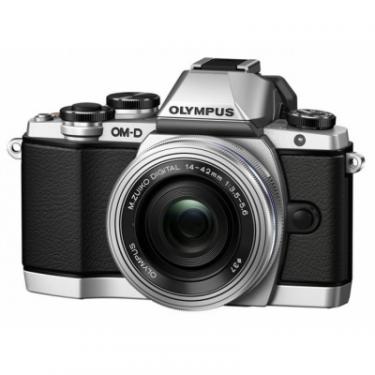 Цифровой фотоаппарат Olympus E-M10 pancake zoom 14-42 Kit silver/black Фото
