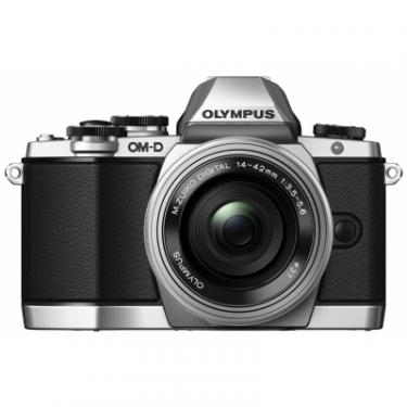 Цифровой фотоаппарат Olympus E-M10 pancake zoom 14-42 Kit silver/black Фото 1