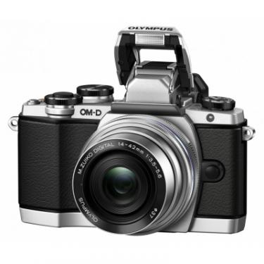 Цифровой фотоаппарат Olympus E-M10 pancake zoom 14-42 Kit silver/black Фото 5