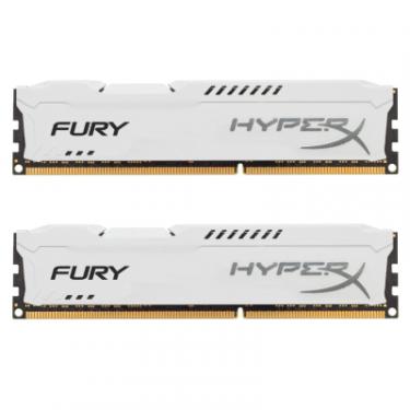 Модуль памяти для компьютера Kingston Fury (ex.HyperX) DDR3 8Gb (2x4GB) 1600 MHz HyperX Fury White Фото