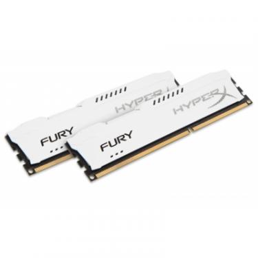 Модуль памяти для компьютера Kingston Fury (ex.HyperX) DDR3 8Gb (2x4GB) 1600 MHz HyperX Fury White Фото 1