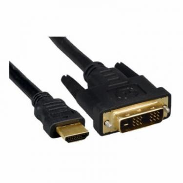 Кабель мультимедийный Cablexpert HDMI to DVI 18+1pin M, 4.5m Фото 1