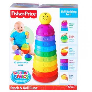 Развивающая игрушка Fisher-Price Большой-ещё больше Фото 1