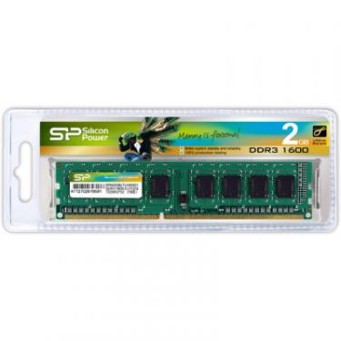 Модуль памяти для компьютера Silicon Power DDR3 2Gb 1600 MHz Фото