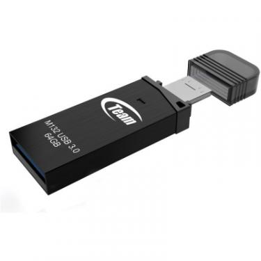 USB флеш накопитель Team 64GB M132 Black USB 3.0 Фото 1