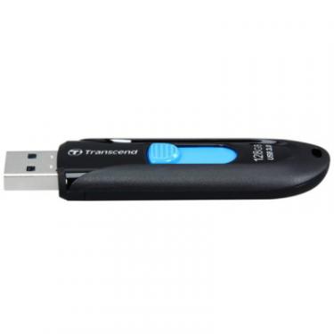 USB флеш накопитель Transcend 128GB JetFlash 790 Black USB 3.0 Фото 2