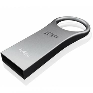 USB флеш накопитель Silicon Power 64GB Firma F80 Silver USB 2.0 Фото 1