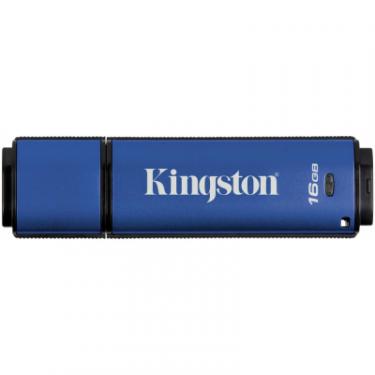 USB флеш накопитель Kingston 16GB DataTraveler Vault Privacy USB 3.0 Фото 1