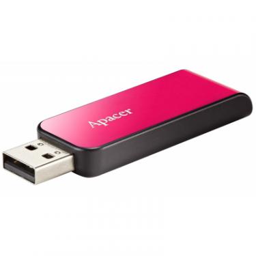 USB флеш накопитель Apacer 64GB AH334 pink USB 2.0 Фото 3