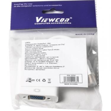 Переходник Viewcon mini DisplayPort to VGA Фото 1