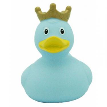 Игрушка для ванной Funny Ducks Утка в короне голубая Фото
