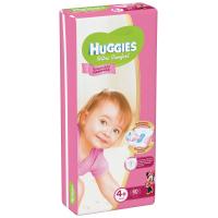 Подгузники Huggies Ultra Comfort для девочек 4+ (10-16кг) 60 шт Фото 1