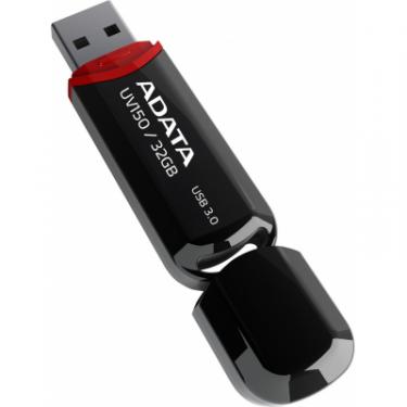 USB флеш накопитель ADATA 32Gb UV150 Black USB 3.0 Фото 1