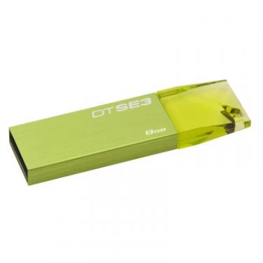 USB флеш накопитель Kingston 8GB DataTraveler SE3 DTSE3 Green USB 2.0 Фото