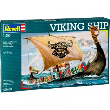 Сборная модель Revell Корабль викингов Viking ship 1:50 Фото