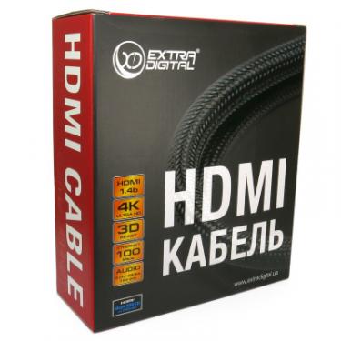 Кабель мультимедийный Extradigital HDMI to HDMI 10.0m Фото 1