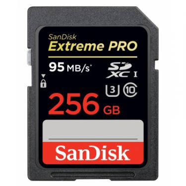 Карта памяти SanDisk 256GB SDXC Extreme Pro UHS-I U3 Class10 Фото