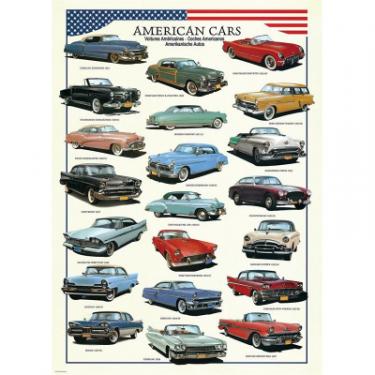 Пазл Eurographics Американские автомобили 1950-ых 300 элементов Фото 1