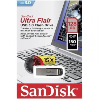 USB флеш накопитель SanDisk 128GB Flair USB 3.0 Фото 4