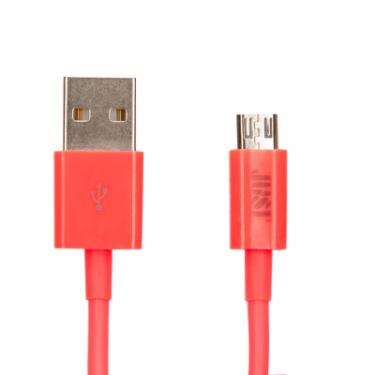 Дата кабель Just USB 2.0 AM to Micro 5P 1.0m Simple Pink Фото