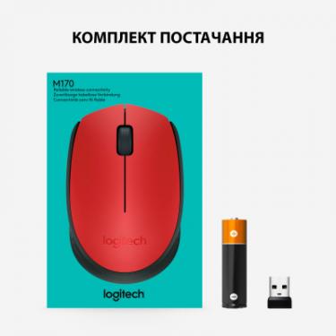 Мышка Logitech M171 Red Фото 7