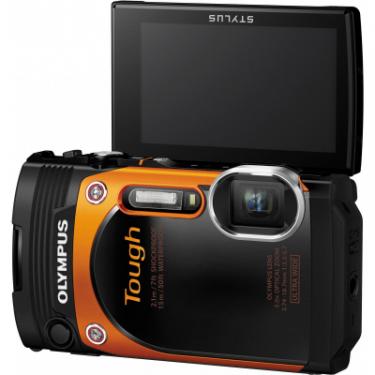 Цифровой фотоаппарат Olympus TG-860 Orange (Waterproof - 15m; iHS; Wi-Fi) Фото 6
